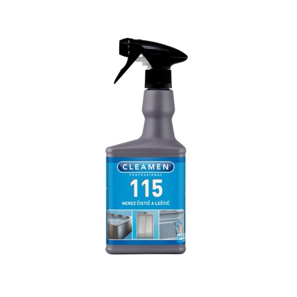 CLEAMEN 115 nerez čistič a leštič, 550ml