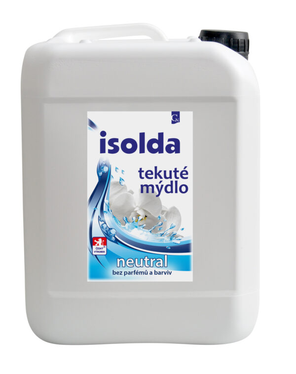 isolda NEUTRAL tekuté mydlo bez parfumácie a farbív, 5L