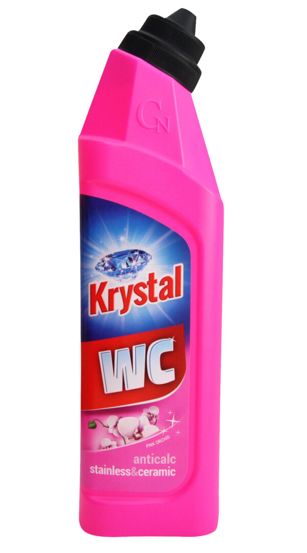 KRYSTAL WC na nerez a keramiku, ružový